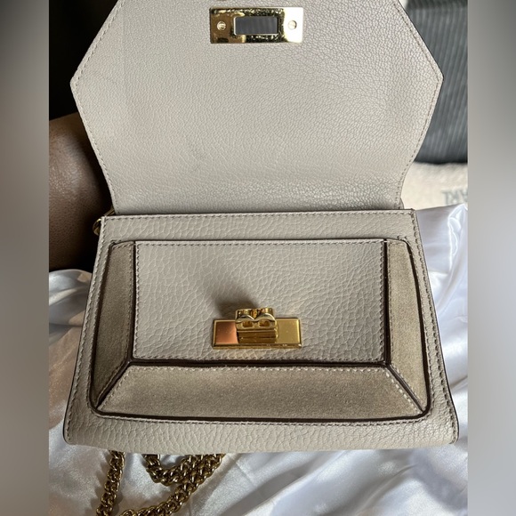 BALLY SUZY SMALL TRI-COLOR SUEDE & LEATHER CROSSBODY RARE HTF - Picture 5 of 12